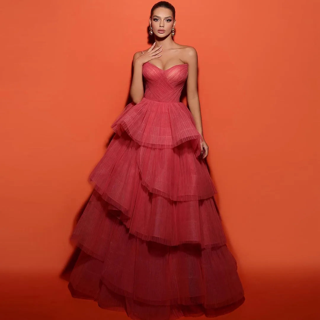 Lunivop Charm A-Line Pleated Prom Dresses Sweetheart Tiered Tulle Party Dress Sleeveless Formal Occasion Gowns Evening Dresses for Women Tunics Fall fleece Lunivop Charm A-Line Pleated Prom Dresses Sweetheart Tiered Tulle Party Dress Sleeveless Formal Occasion Gowns Evening Dresses for Women Tunics Fall fleece