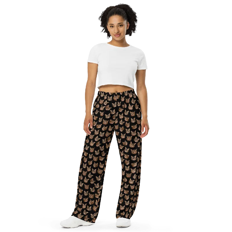 Leisure Pants - BUBheads Black Formal Slim Pants