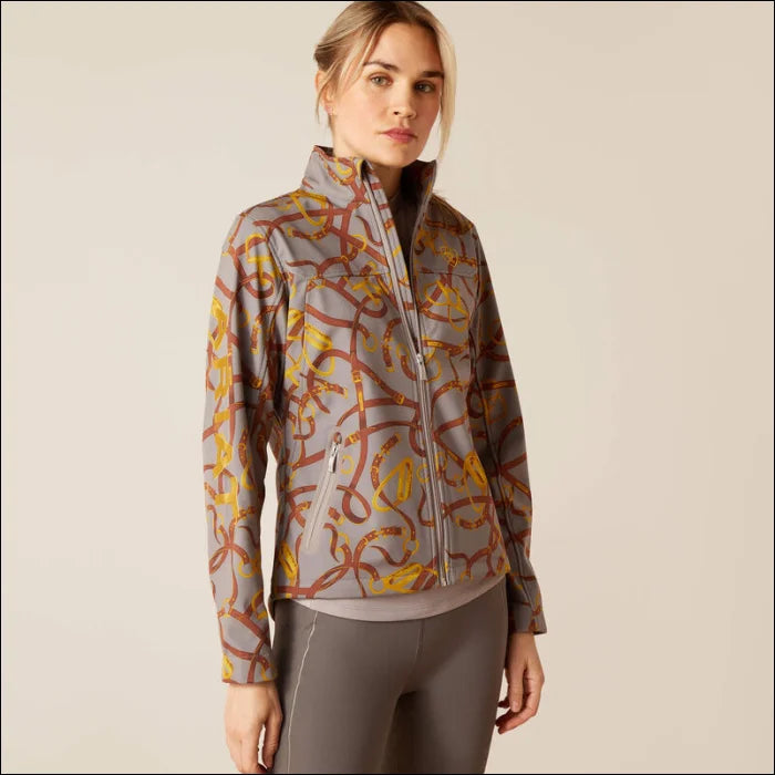 Ariat Women's New Team Softshell Jacket - Zinc Bridle Wool Jacket Cashmere Jacket Tweed Jacket Ariat Women's New Team Softshell Jacket - Zinc Bridle Wool Jacket Cashmere Jacket Tweed Jacket