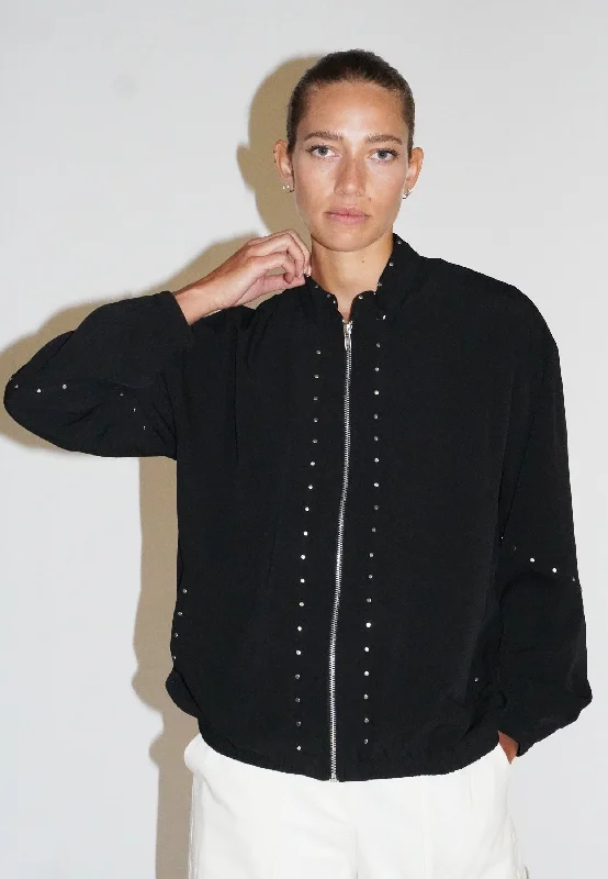 STRIKE JACKET BLACK Herringbone Jacket Checkered Jacket Solid Jacket