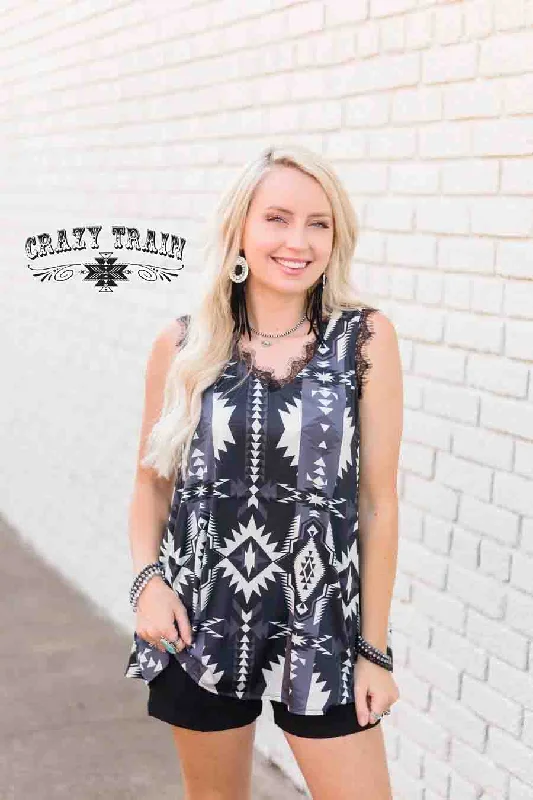 CrazyTrain Cozumel Catwalk Tank coral tank top