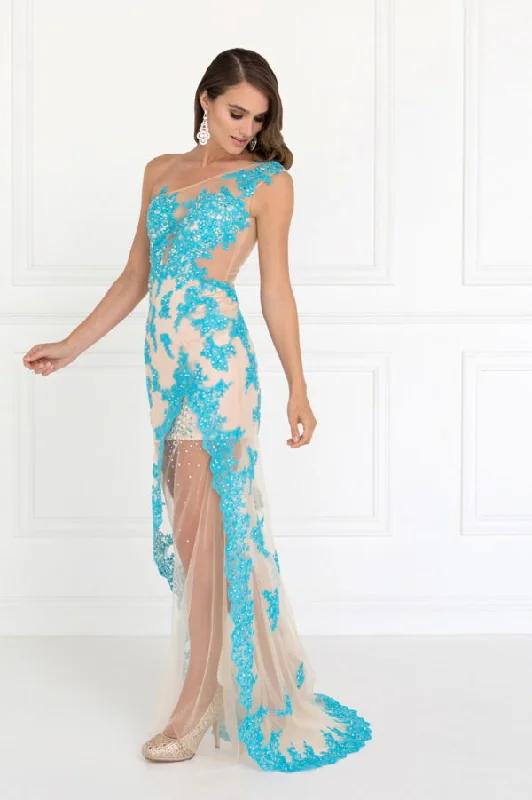 TURQUOISE/NUDE