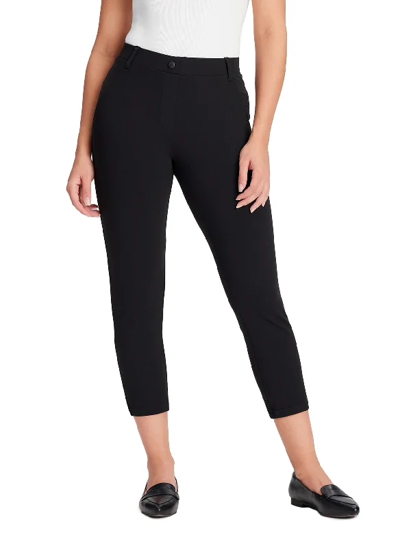 Capris Yoga Dress Pants - 21" Elegant Palazzo Trousers