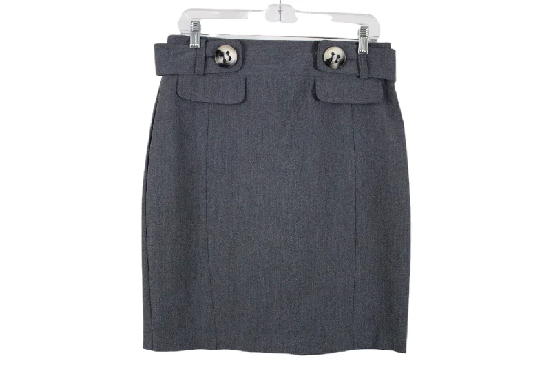 Star City Gray Skirt | 5 elastic waist skirt