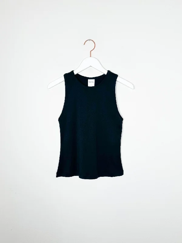 Kowtow - Everyday Tank - Black fashionable tank top