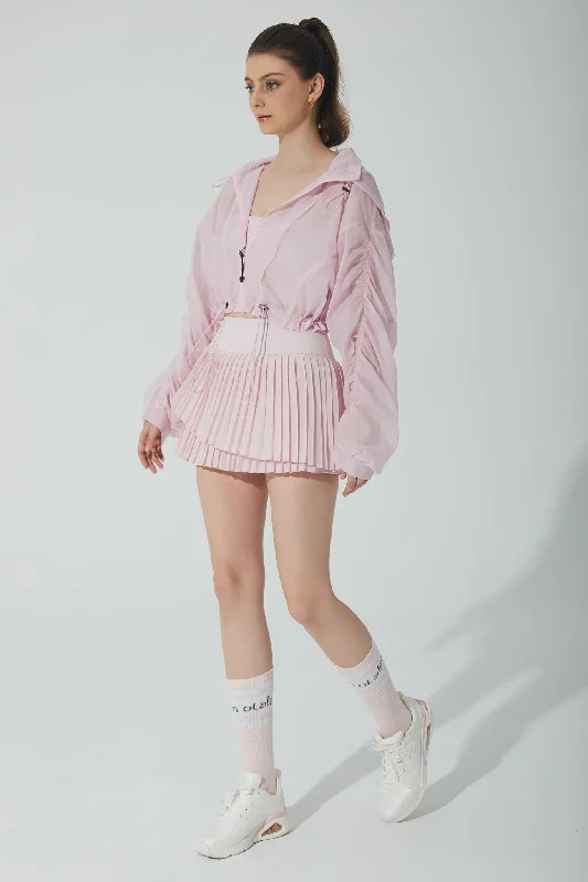 Elodie Sun Protection Jacket - Blush Zippered Jacket Buttoned Jacket Snapped Jacket