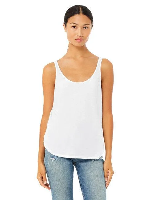 Bella + Canvas Ladies' Flowy Side Slit Tank B8802 slim fit tank