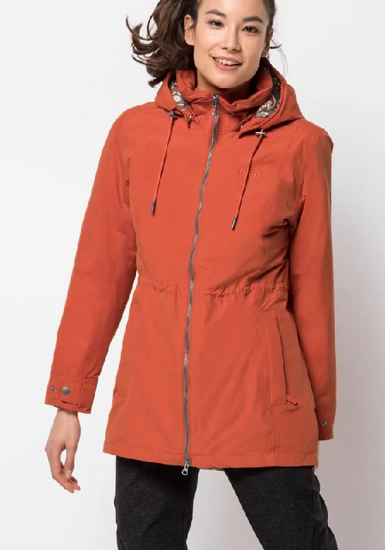 Jack Wolfskin Wildwood Womens Jacket Satin Jacket Silk Jacket Chiffon Jacket