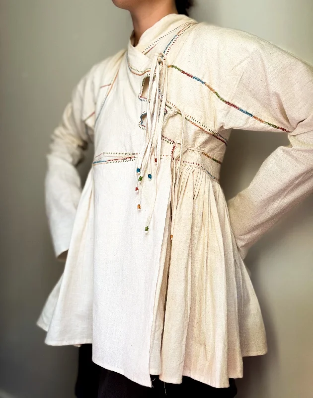Kediya Rabari hand natural embroidered jacket Jacket Blazer Coat