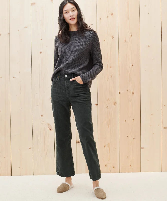 Loose Flare Pant Cozy Fitted Pants