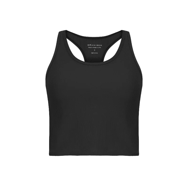 Ribbed R Tank boho tank top