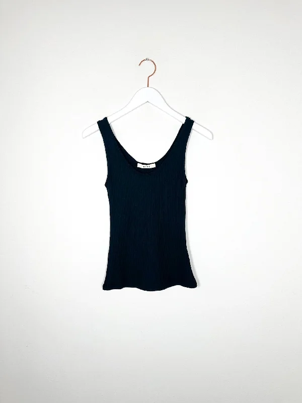 6397 - Luiza Tank - Black adorable tank top