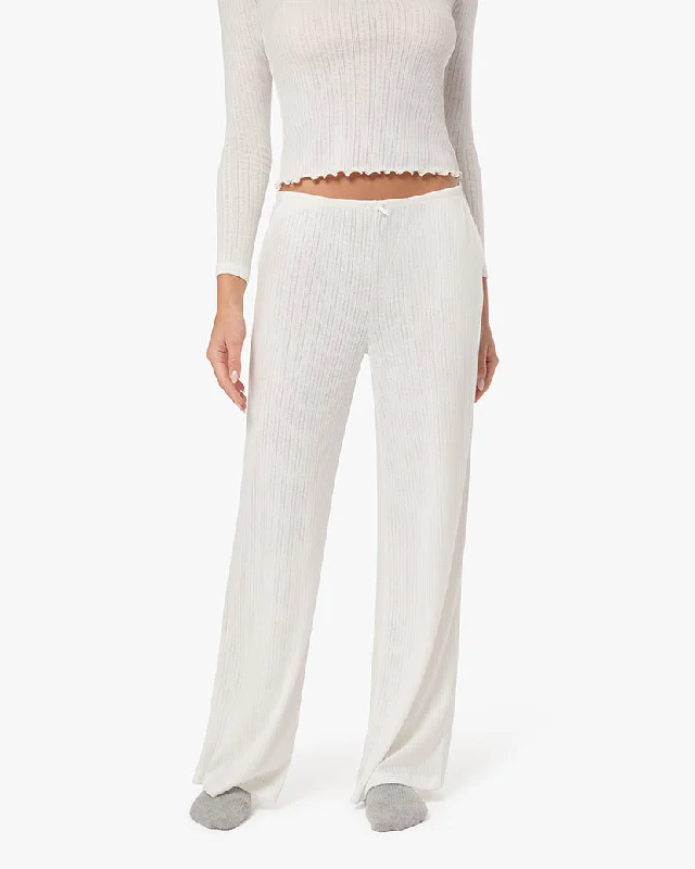 Pull-on Pants Classic Straight-Leg Pants