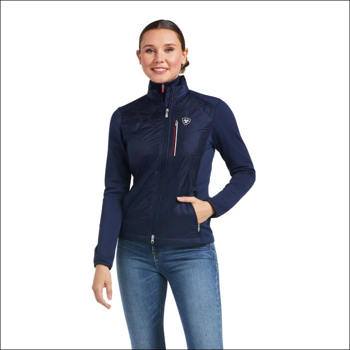 Ariat Womens Fusion Insulated Jacket - Team Fleece Fabric Down Fabric Feather Fabric Ariat Womens Fusion Insulated Jacket - Team Fleece Fabric Down Fabric Feather Fabric