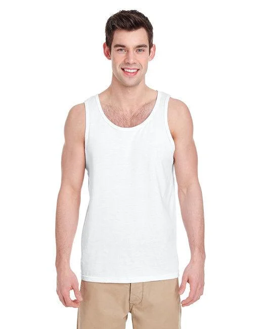 Gildan Adult Heavy Cotton  Tank G520 (Pack of 6) bold tank top