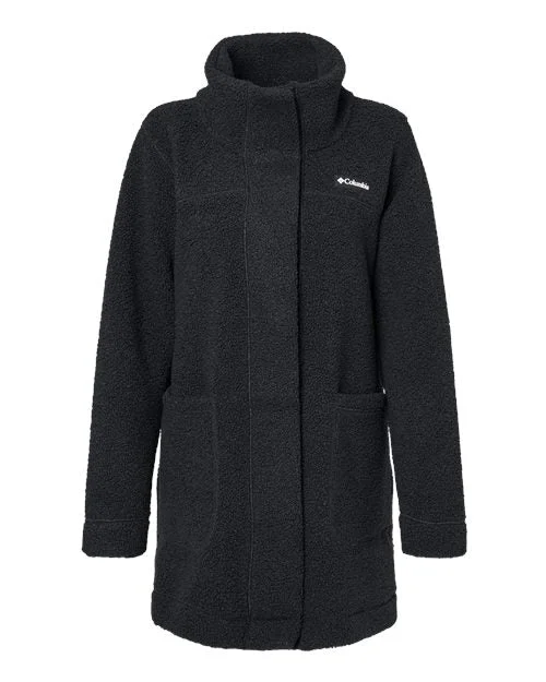 Womens Panorama Long Jacket Fleece Jacket Down Jacket Feather Jacket