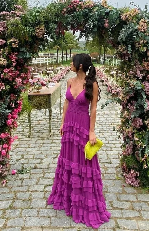 New Purple Prom Dress, Graduation Party Dresses, Prom Dresses For Teens    cg24848 Tunics Travel practical