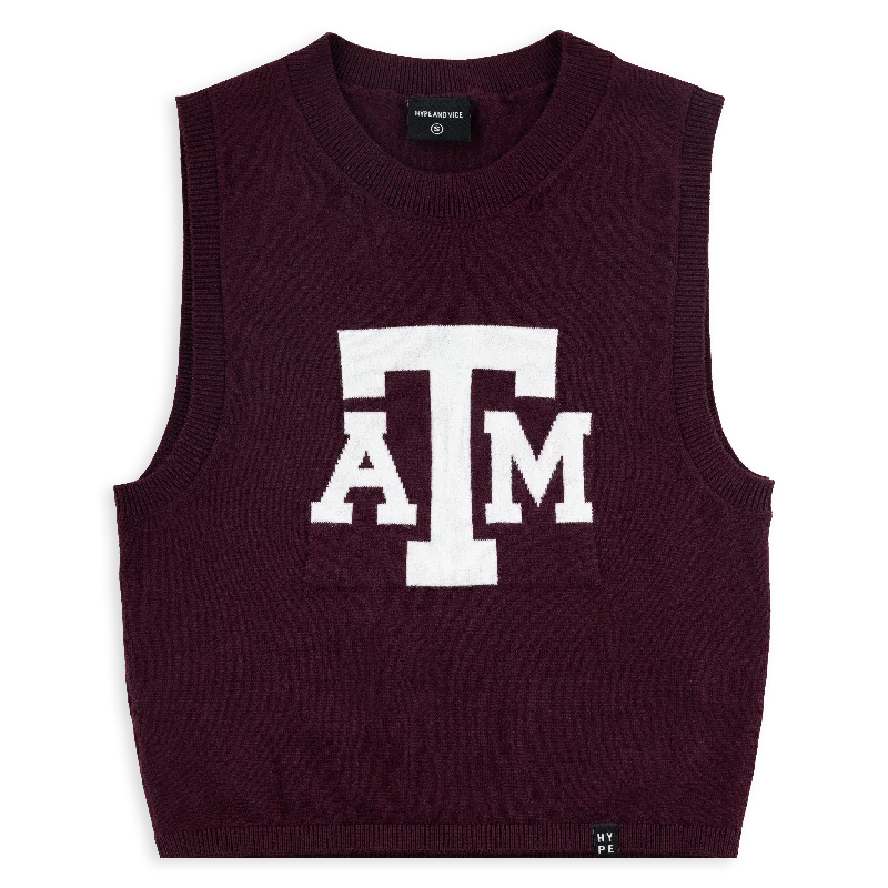Texas A&M Ivy Knitted Tank vintage tank top