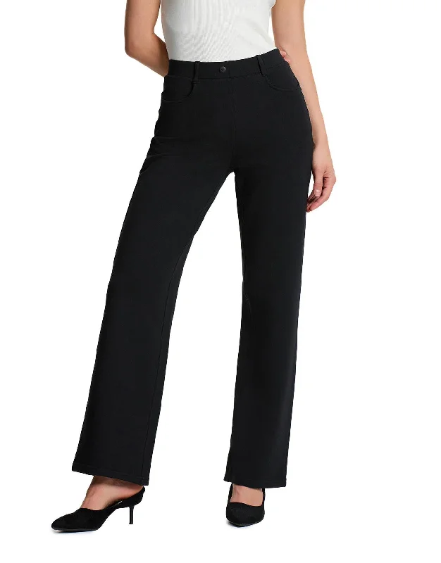 Stretch Relaxed Fit Dress Pants Trendy Work Pants