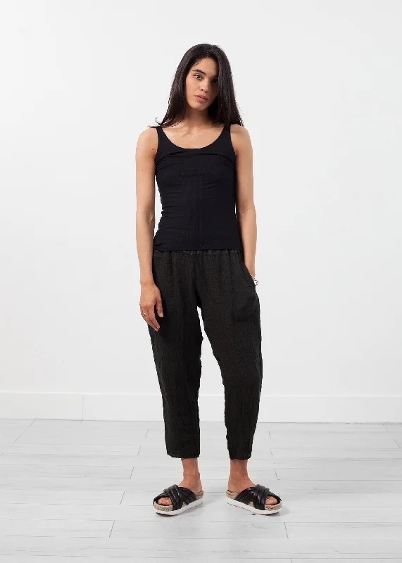 Feather Ribbed Tank trendy tank top