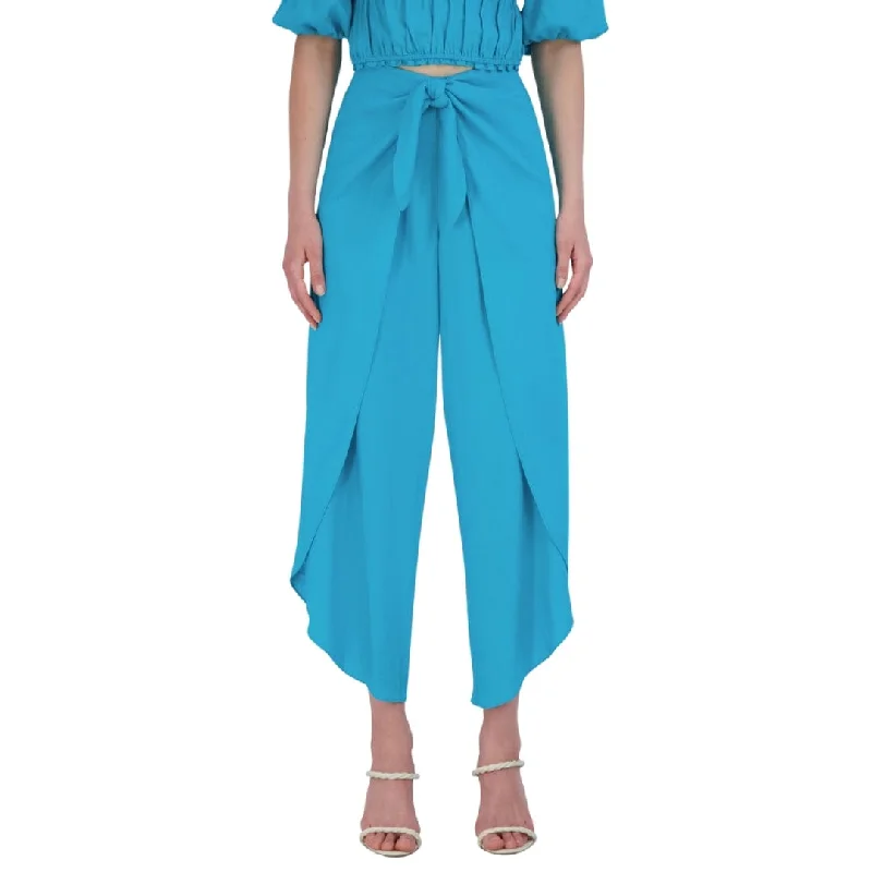 ORIGINAL - Tie-Waist Wide-Leg Pants Comfy High-Waist Jeans