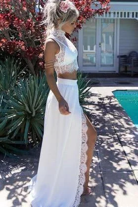 Lace Prom Dress Two Pieces Prom Dress Fashion Prom Dress Sexy Party Dress Custom Made Evening Tunics Fleece cozy Lace Prom Dress Two Pieces Prom Dress Fashion Prom Dress Sexy Party Dress Custom Made Evening Tunics Fleece cozy