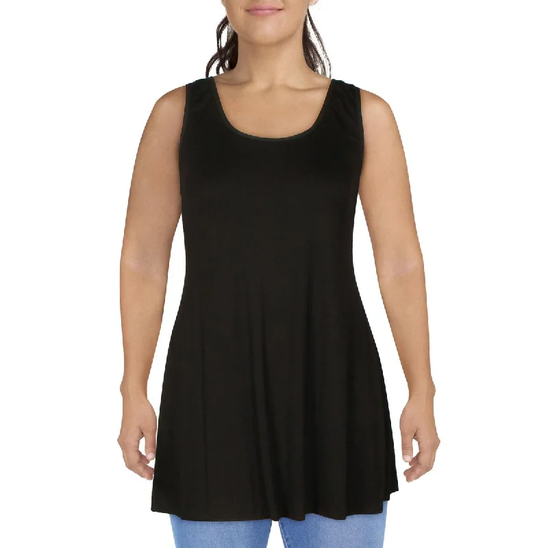 24seven Comfort Apparel Womens Stretch Rayon Tank Top bronze tank top
