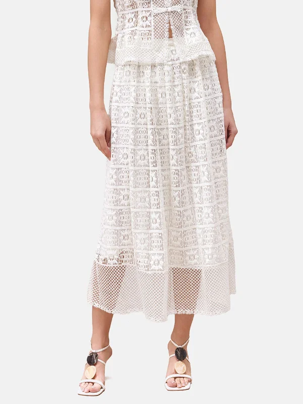 Water-soluble Lace Half Skirt cotton skirt soft