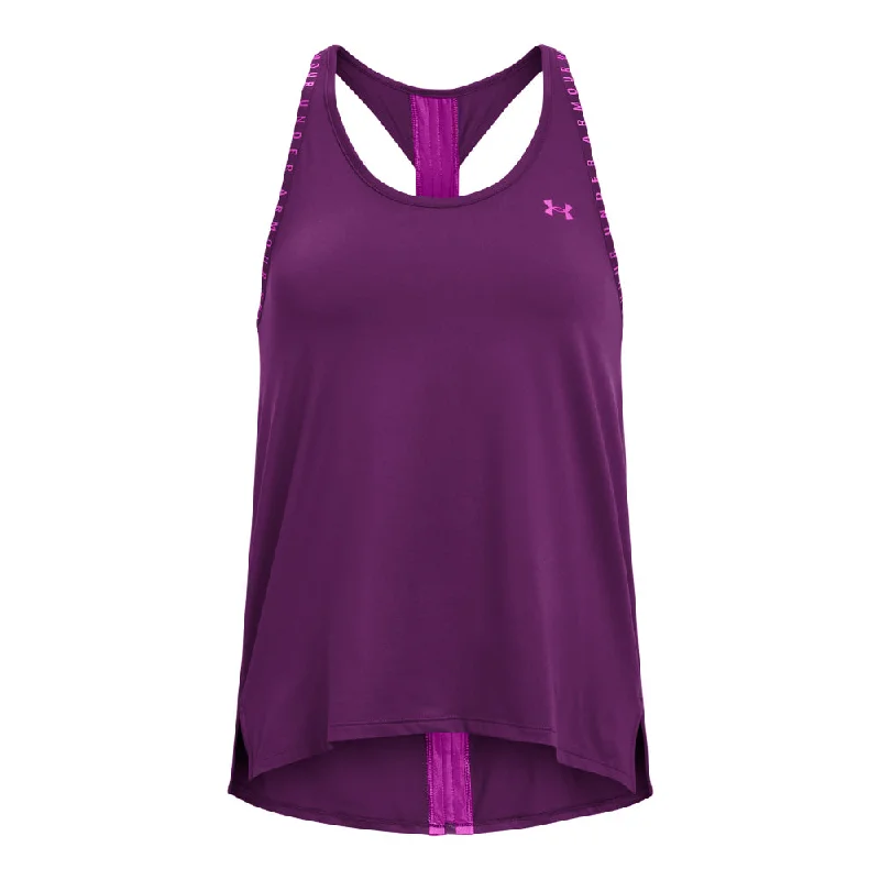 Under Armour Knockout Tank Top - Womens - Rivalry/Strobe coral tank top