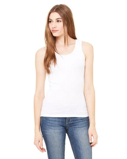Bella + Canvas Ladies' 2x1 Rib Tank 4000 lightweight tank top