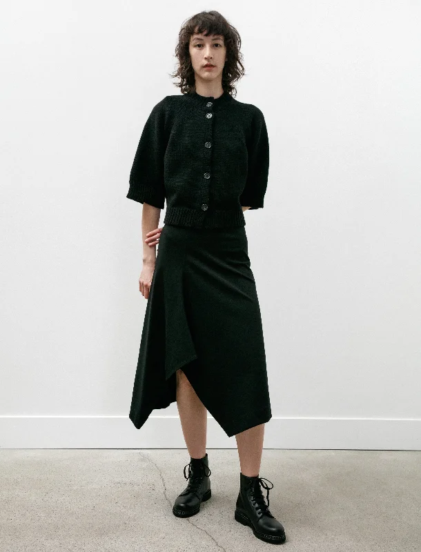 Geo Skirt Black seamless skirt comfort