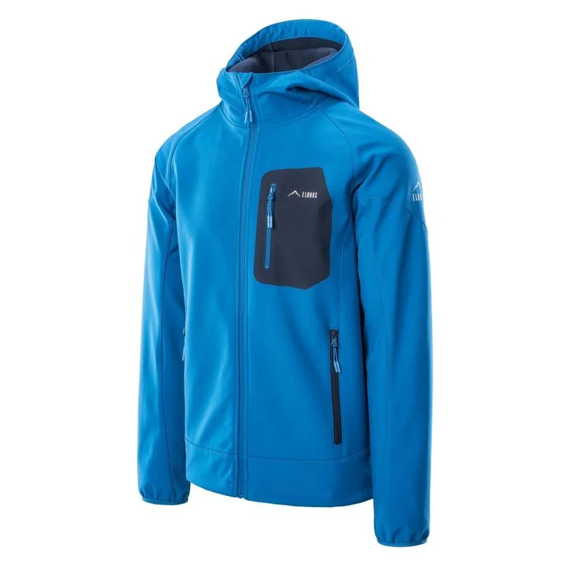 Elbrus Sete Womens Jacket - Black/Blue Elasticated Jacket Padded Jacket Insulated Jacket
