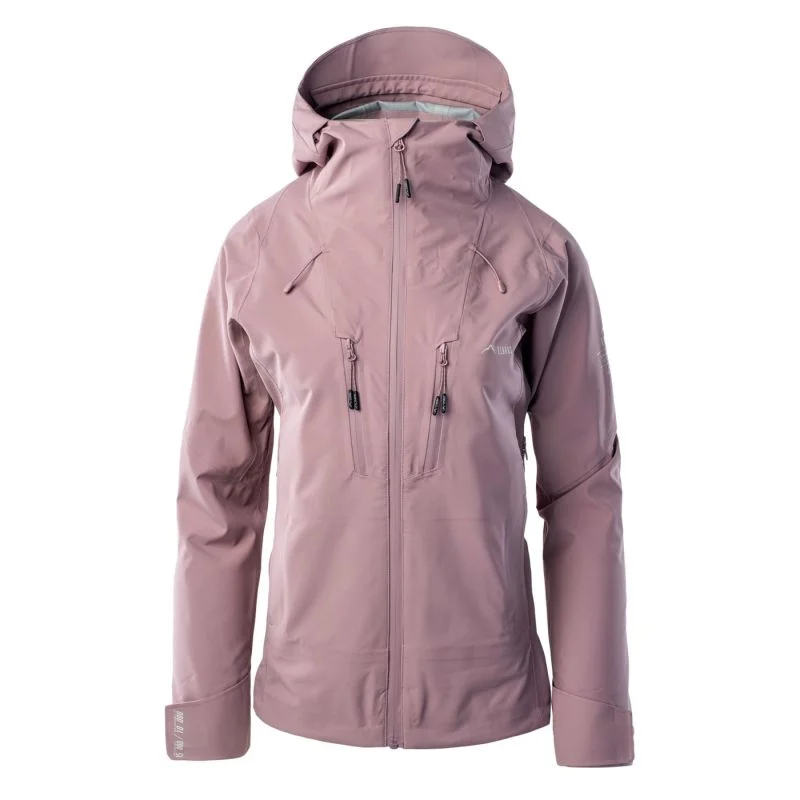Elbrus Womens Malaspina II Jacket - Pink Embroidered Jacket Appliqued Jacket Beaded Jacket