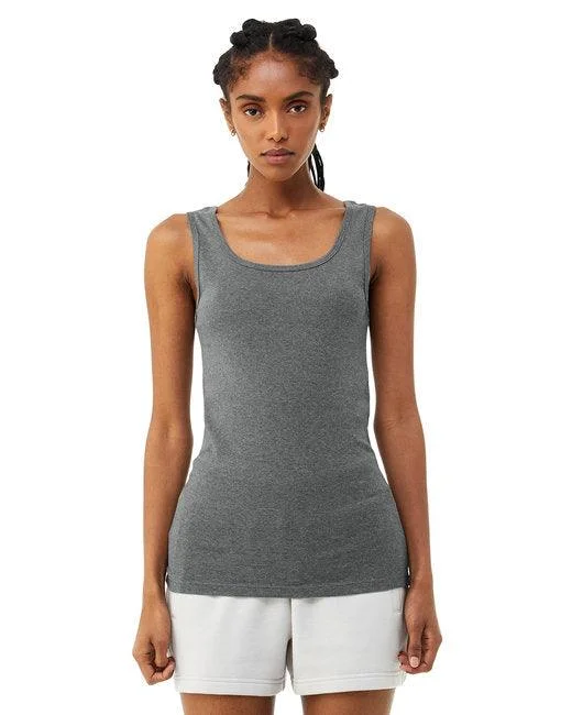 Bella + Canvas Ladies' Micro Ribbed Tank 1081 scoop neck tank