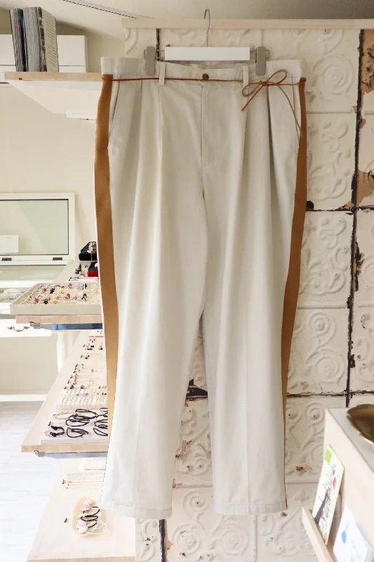 Line Chino Pants Camel-1 Fashionable Work Pants