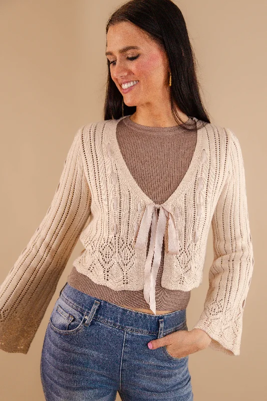 Second Nature Cardigan Crew Neck V-Neck Turtle Neck