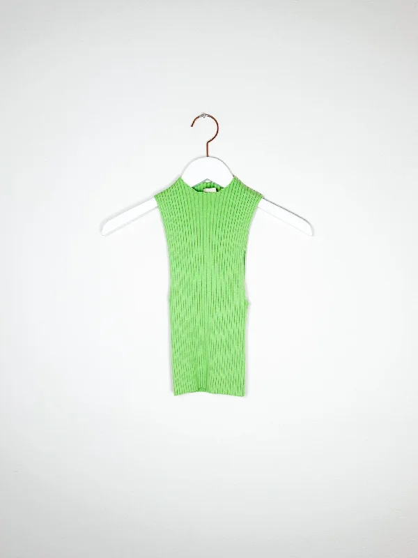 Giu Giu - Nonna Tank - Celery beige tank top