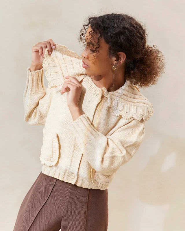 Lo Cardigan Boxy Cardigan Fitted Cardigan A-Line