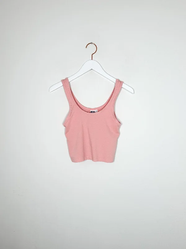 Jungmaven - Sporty Tank - Rose Water lace tank top