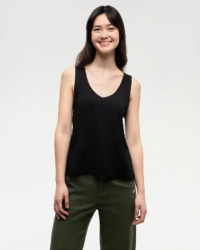 Kinney Tank charcoal tank top