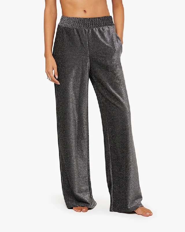 Smocked Pants Stylish Paperbag Waist Pants