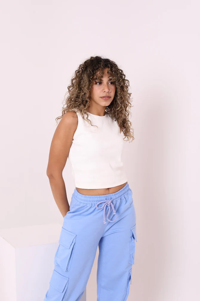 Tank Top (As10) - Hudz ivory tank top