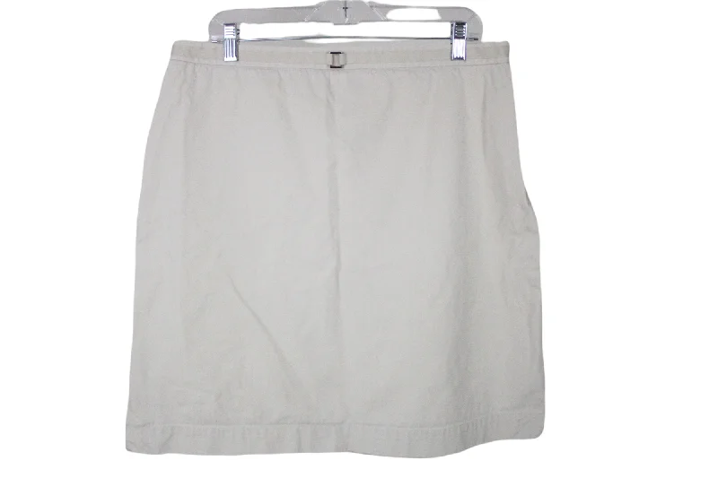 Casual Corner Annex Khaki Skirt | 16 velvet skirt luxurious