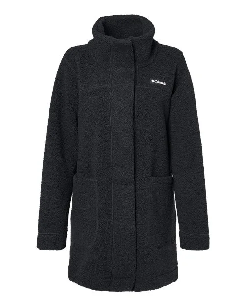 Womens Panorama Long Jacket Tailored Jacket Straight Jacket A-Line Jacket