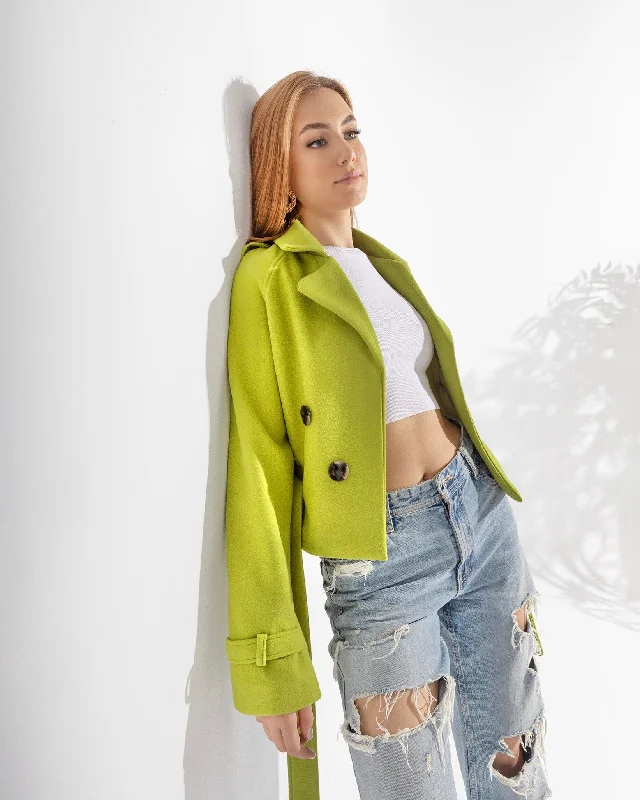 Kiwi Woolen Jacket Welt Pockets Slit Pockets Flap Pockets