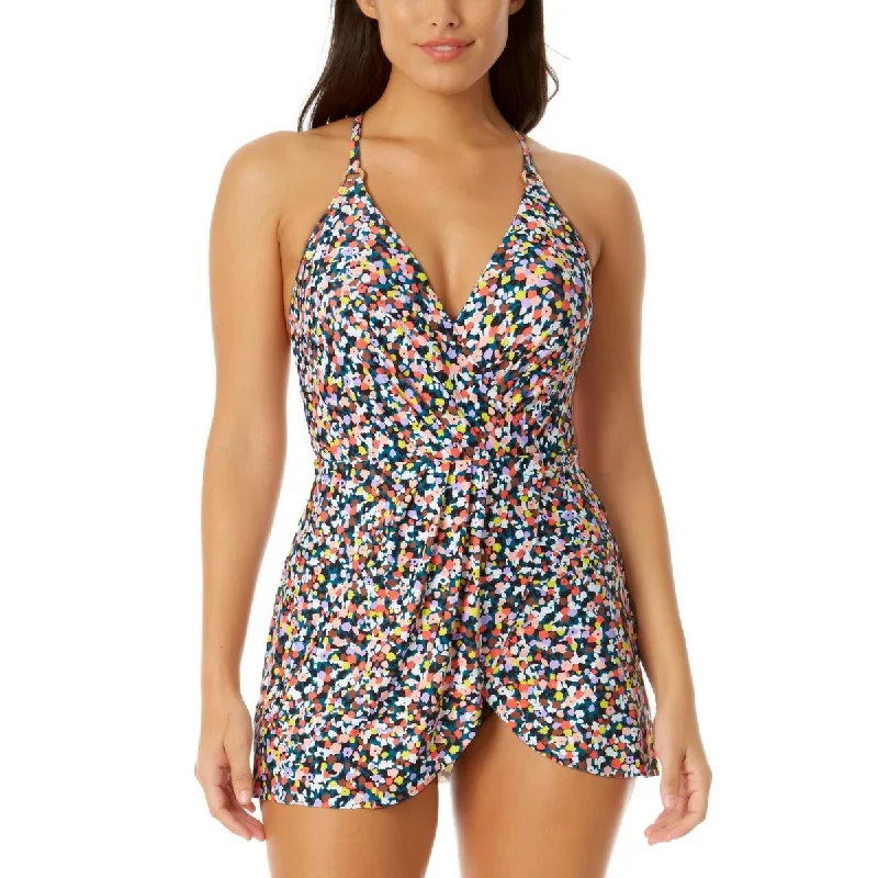 Anne Cole Womens Summer Beachwear One-Piece Swimsuit Classic Monokini Design