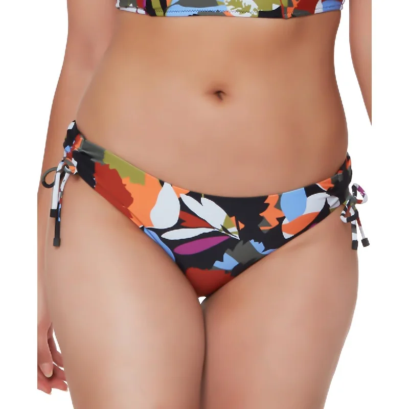 Womens Floral Lined Swim Bottom Separates Beach Ready Swimsuit