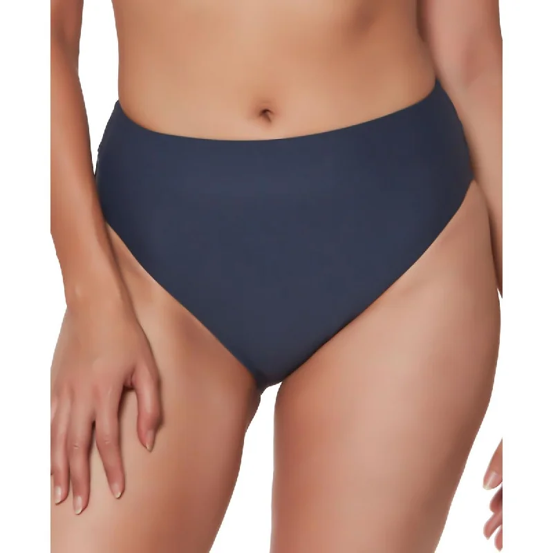 Womens High-Waist Lined Swim Bottom Separates Tie-Back Swimwear