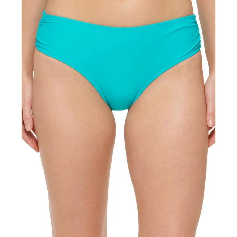 Womens Solid Hipster Swim Bottom Separates Minimalist One-Piece