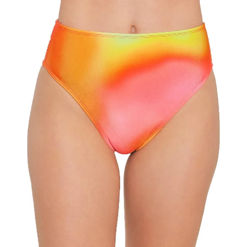 Juniors Womens High Waist Bikini Swim Bottom Separates Ruffled Swimsuit Top